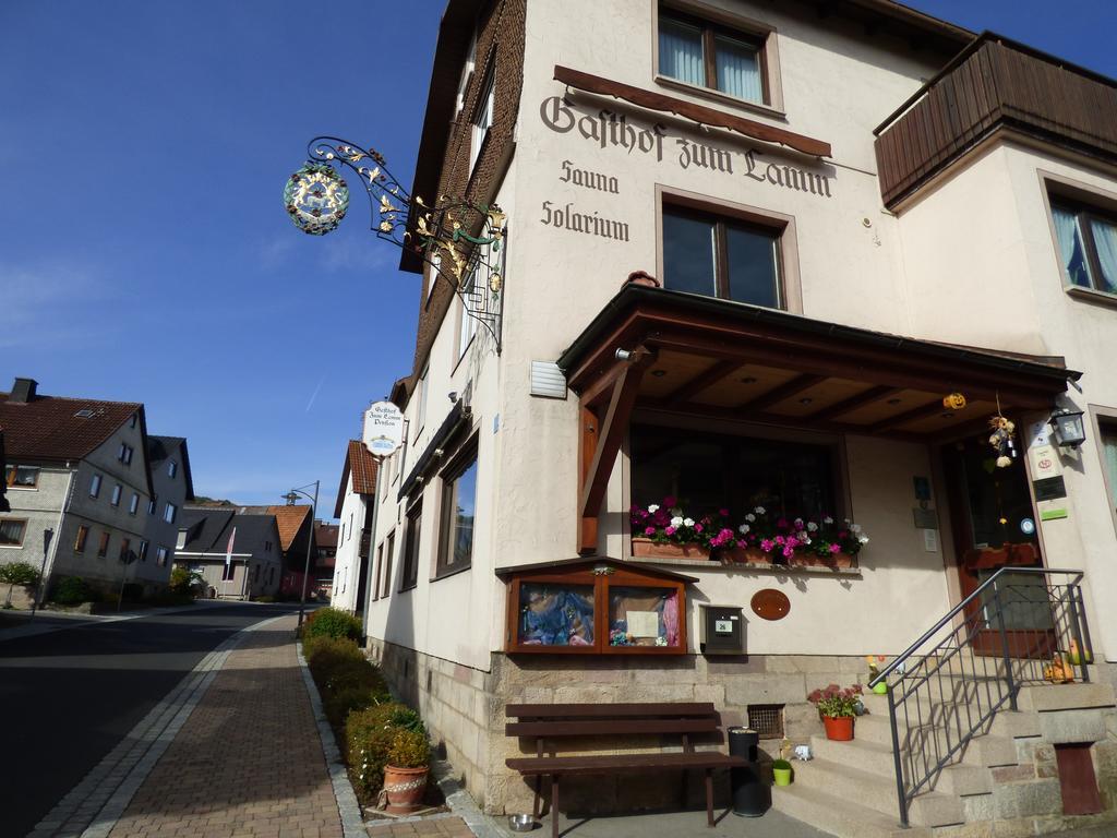 Pension Gasthof Zum Lamm Bischofsheim an der Rhon Bagian luar foto